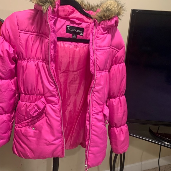 Girls Rothschild winter jacket/coat size large (14) euc - Picture 1 of 4